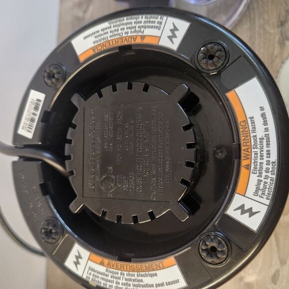 KitchenAid Mini Food Chopper Processor Blue Aqua Sky Kitchen Tool Tested Working - Picture 9 of 13